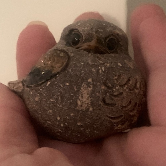 Miniature Hannes Keramiska Faglar Owl Set - Picture 6 of 15